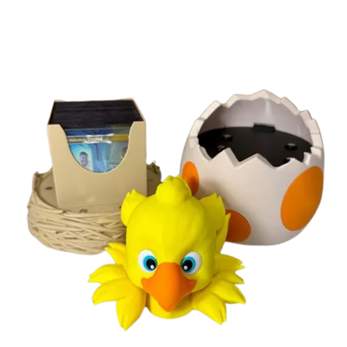 Deckbox 3D - Chocobo Bebé - Final Fantasy